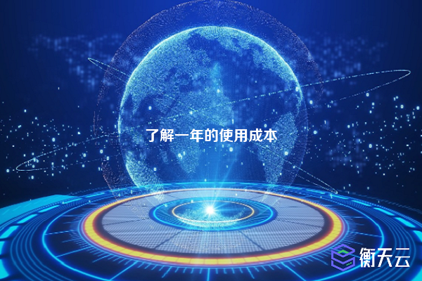 了解一年的使用成本