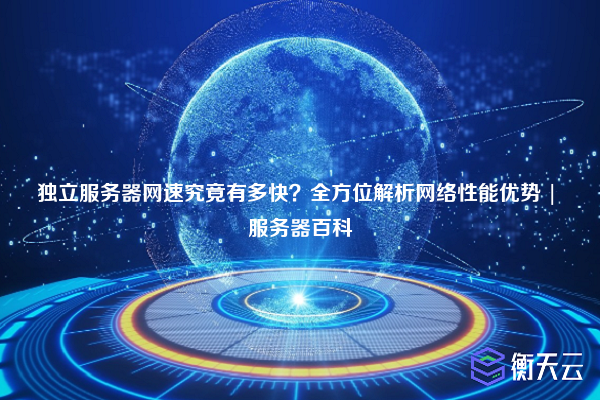 独立服务器网速究竟有多快?全方位解析网络性能优势 | 服务器百科
