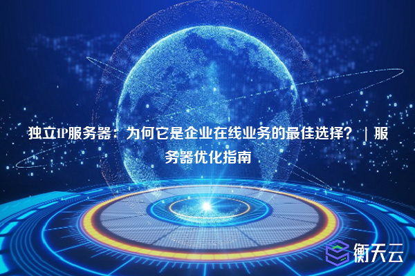 独立IP服务器:为何它是企业在线业务的最佳选择? | 服务器优化指南