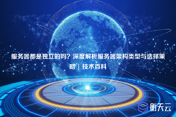 服务器都是独立的吗?深度解析服务器架构类型与选择策略 | 技术百科